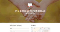 Desktop Screenshot of gs-marienschule.de