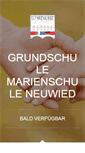 Mobile Screenshot of gs-marienschule.de